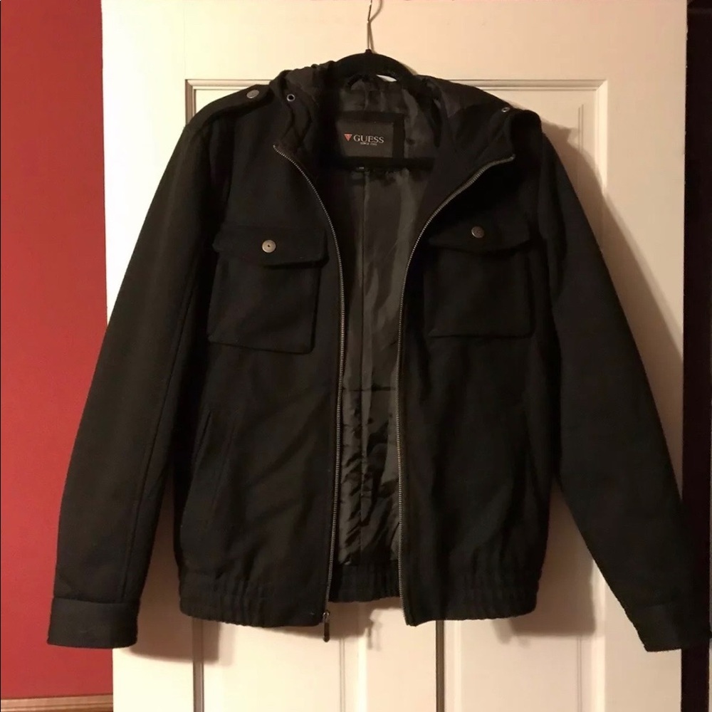 Men’s black Guess jacket